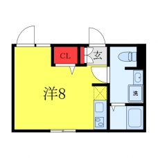 アトリオフラッツ西池袋の間取り図