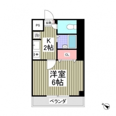 川口プラザＥの間取り図