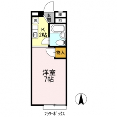 パインヒルズの間取り図