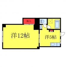 メゾン竜岡の間取り図