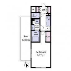 Laviere新板橋の間取り図