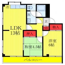 加藤マンションの間取り図