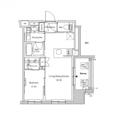 ザ・パークハビオ蕨の間取り図