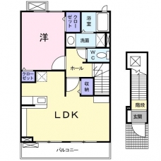 イーストドリーム２４の間取り図