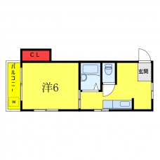 コーポ大塚の間取り図