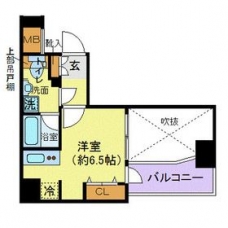 デュアレス千代田三崎町の間取り図