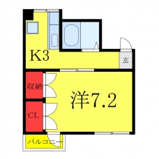 グランダムタバタの間取り図