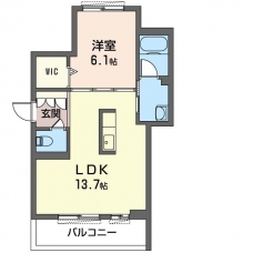 レフィシア　チエの間取り図