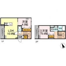 セレスティア皿沼の間取り図