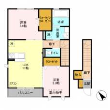 Cascata Ⅰの間取り図