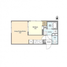 ＣＡＳＡ　ＧＲＡＺＩＥ　池袋の間取り図