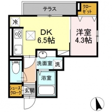 アンジュール高島平Ⅰの間取り図