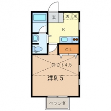 カーサ　ポンテの間取り図