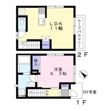 ラ　フィーネの間取り図