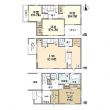 Kolet川口上青木の間取り図
