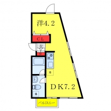 Ｍ／Ｆの間取り図