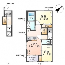 ルナフォーリアの間取り図