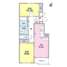 白山坂ハウスの間取り図