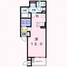 グレース　ヴィラの間取り図