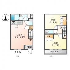 ＵＲＢＡＮ　ＤＥＬＩＧＨＴの間取り図