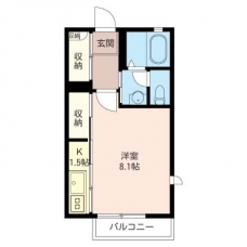 メゾンプルミエの間取り図