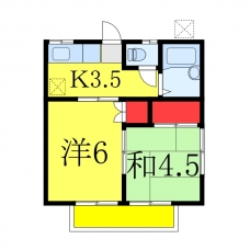 カナディアンハイツヤマサキの間取り図