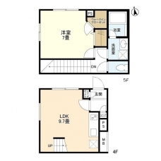 ウェルスクエアイズム文京小日向の間取り図