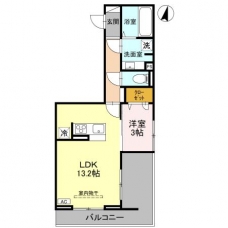 Bel cuore Yonoの間取り図