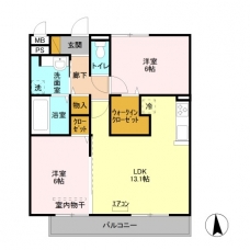 パーク・MIZUKIの間取り図
