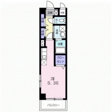 シャトレエレガンの間取り図