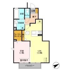 ボンヌールの間取り図