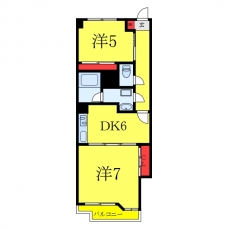 コンパートメント武蔵の間取り図