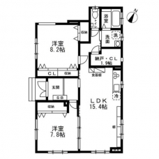 リフージョ一刻の間取り図