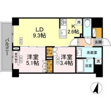 ロイジェント西新井の間取り図