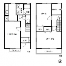 プラージュの間取り図