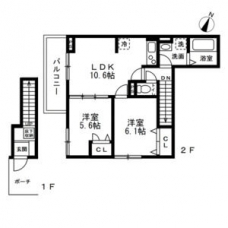 (仮称)練馬区北町1丁目新築の間取り図