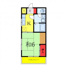 リバーサイド新高島平の間取り図