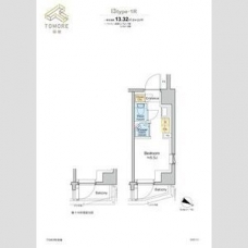 ＴＯＭＯＲＥ田端の間取り図