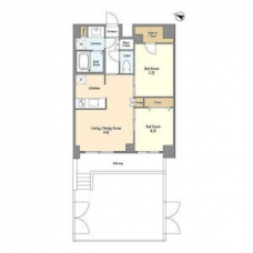 ALTERNA護国寺の間取り図