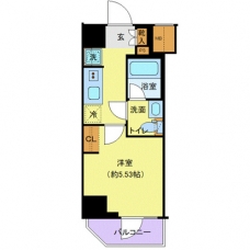プレール・ドゥーク川口並木の間取り図