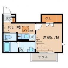 Cozy Houseの間取り図