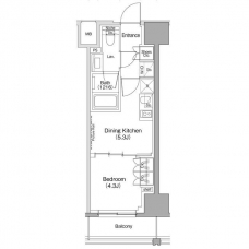 ザ・パークハビオ滝野川の間取り図