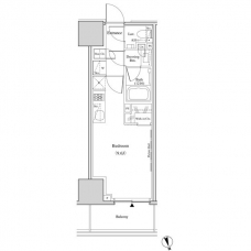 ザ・パークハビオ北千住の間取り図