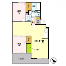 ヴァンベール富士美の間取り図