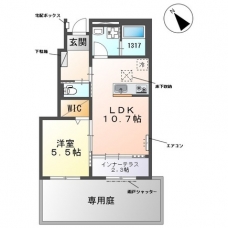 ナチュラルライズの間取り図