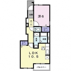 ラ・ディウーの間取り図