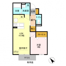 アンティポーロの間取り図