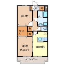 パレットの間取り図