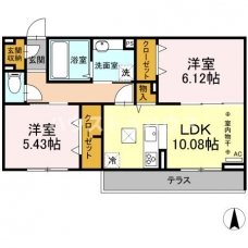 グレイスコートの間取り図
