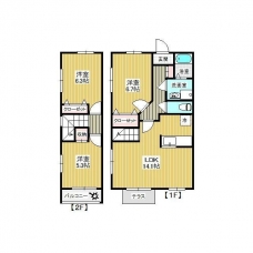 ビューテラスの間取り図
